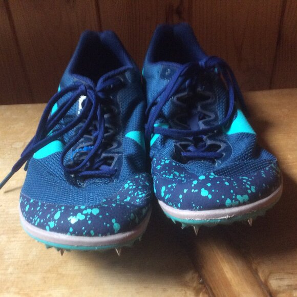 NIKE WOMENS NIKE ZOOM RIVAL D TRACK & FIELD CROSS COUNTY RUNNING SHOES SIZE 10.5 - Picture 1 of 8